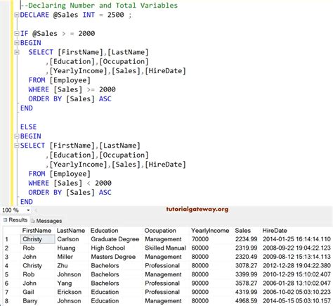 oracle sql if statement.